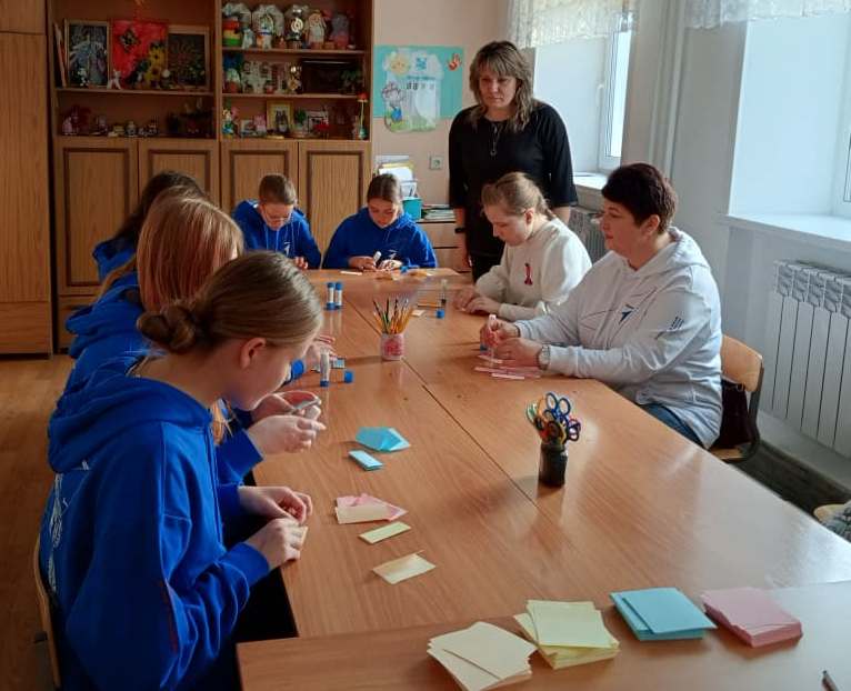 Обьемный цветок